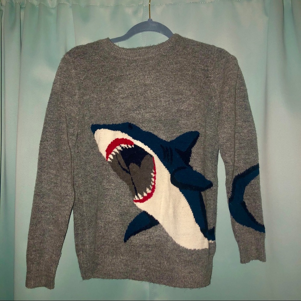 Fat Face Shark Sweater 🦈
